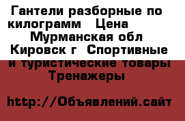 Гантели разборные по 6килограмм › Цена ­ 1 200 - Мурманская обл., Кировск г. Спортивные и туристические товары » Тренажеры   